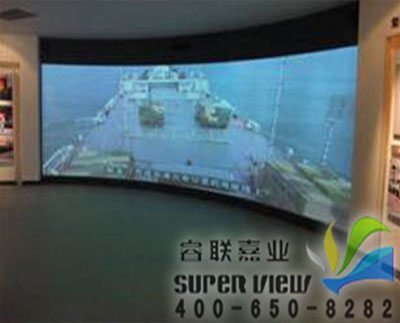 睿联虚拟仿真7种1080P高清大屏幕融合机开放式介绍