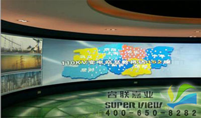 睿联虚拟仿真7种1080P高清大屏幕融合机开放式介绍