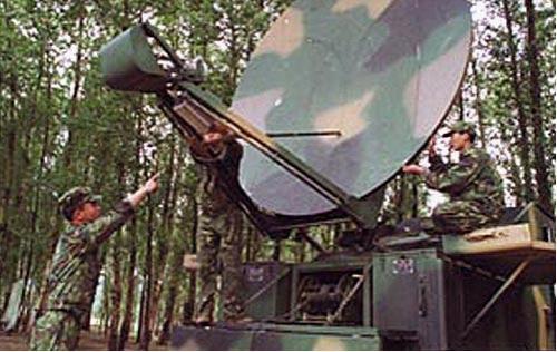 野战卫星通信电台架设