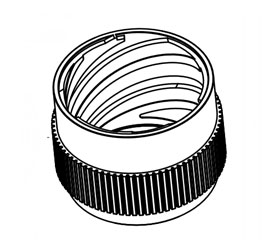 图5海康威视高清镜头使用的变焦凸轮