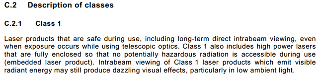 激光投影安全吗?有评价标准吗?
