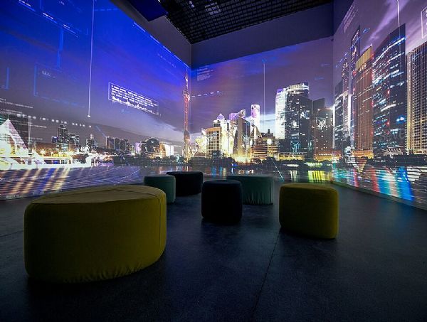 中航国画系列激光投影机助力中国馆提升展示效果