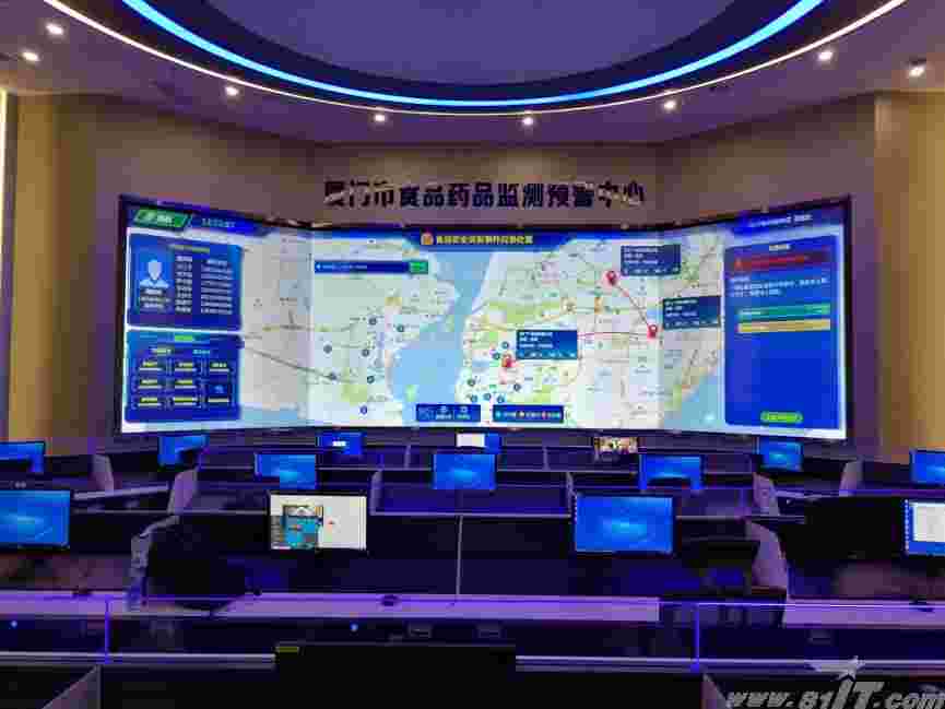 威创高分可视化综合监管平台,顺利通过厦门金