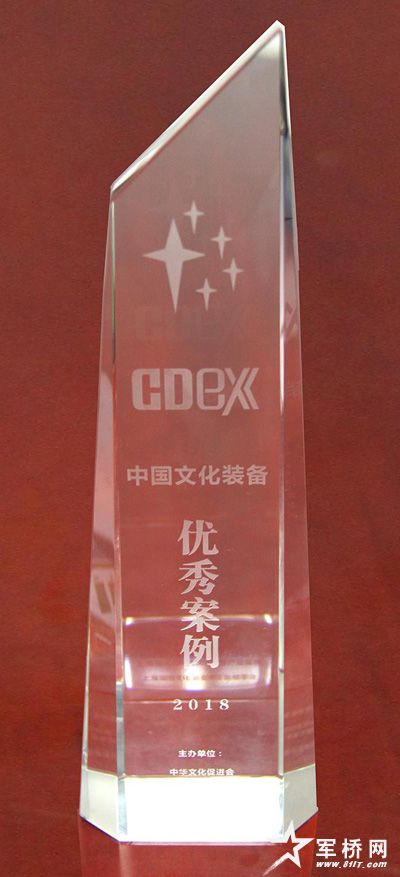 赢康在中国文化装博会上获得优秀案例奖